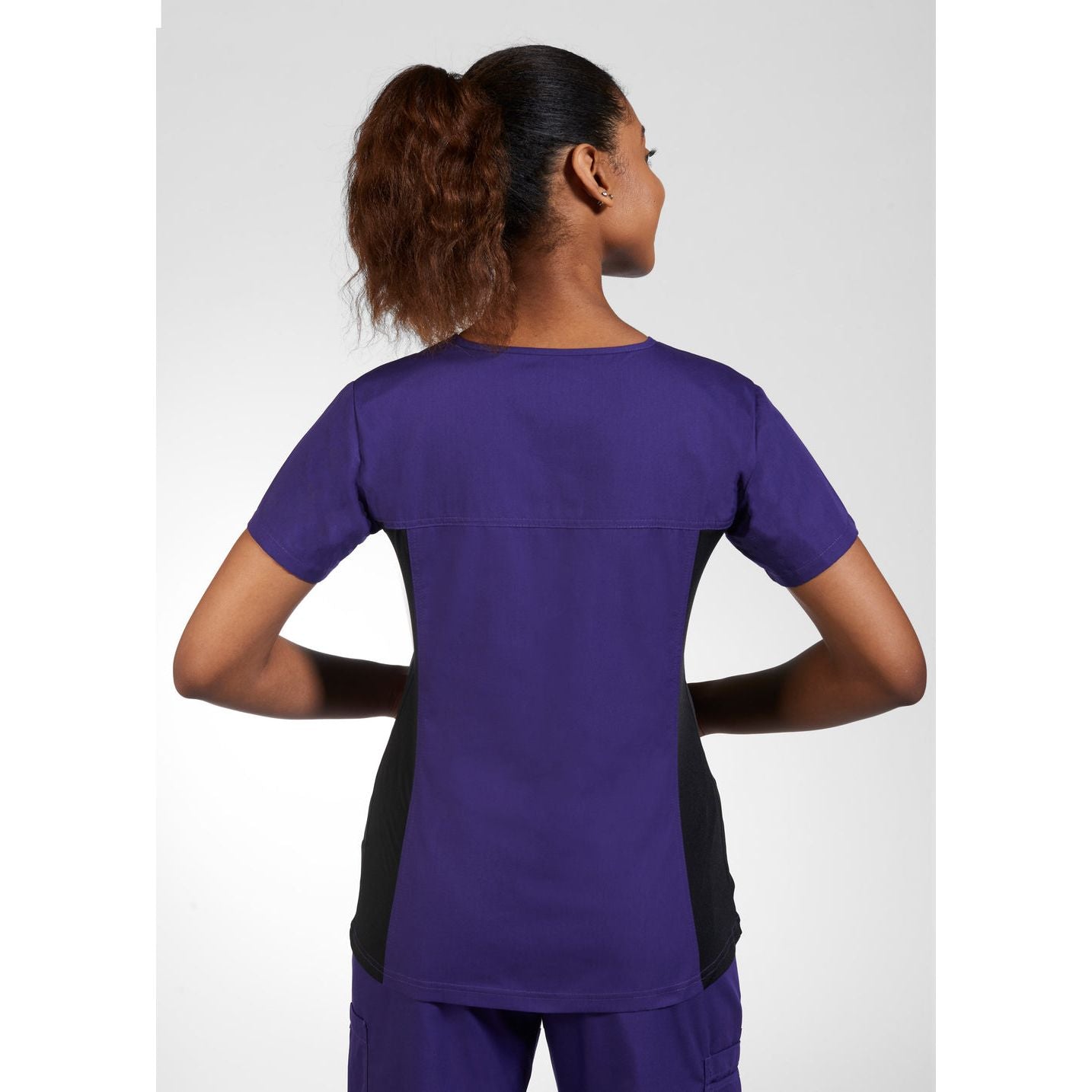MOBB Flexi Stretchy Sides V-Neck Scrub Top