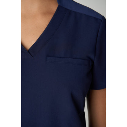 White Cross V-Tess Women's 2-Pocket V-Neck Scrub Top SALE*