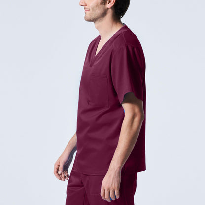 Landau ProFlex Men's 2-Pocket V-Neck Scrub Top