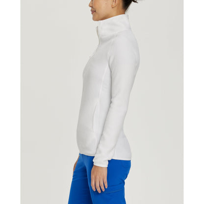 White Cross Women's 2-Pocket Warm-Up Scrub Jacket