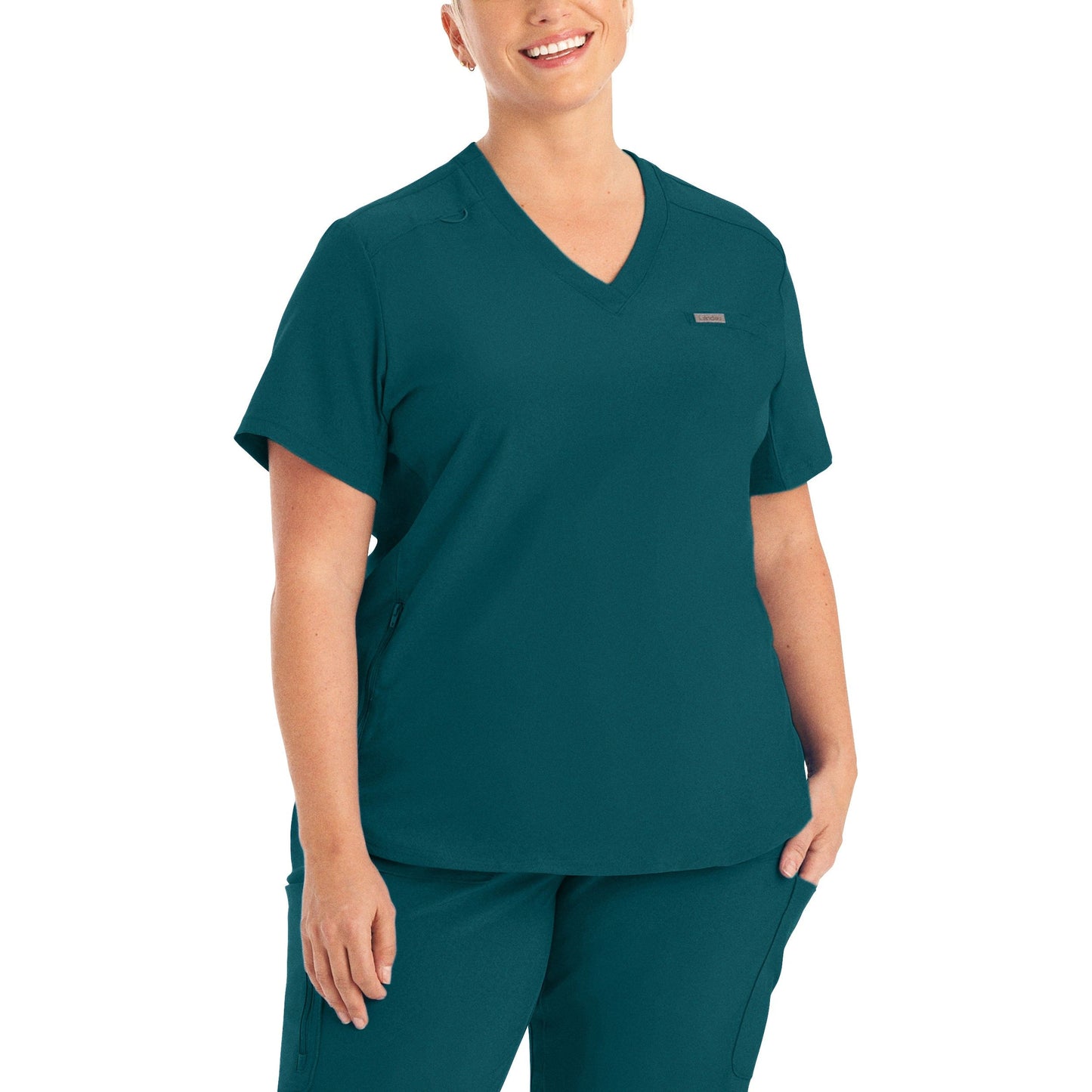 Landau Forward Women's 2-Pocket V-Neck Scrub Top