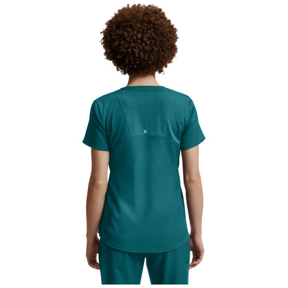 White Cross VIBE Women's 3-Pocket V-Neck Scrub Top