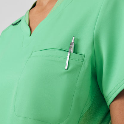 White Cross VIBE Women's 2-Pocket V-Neck Scrub Top