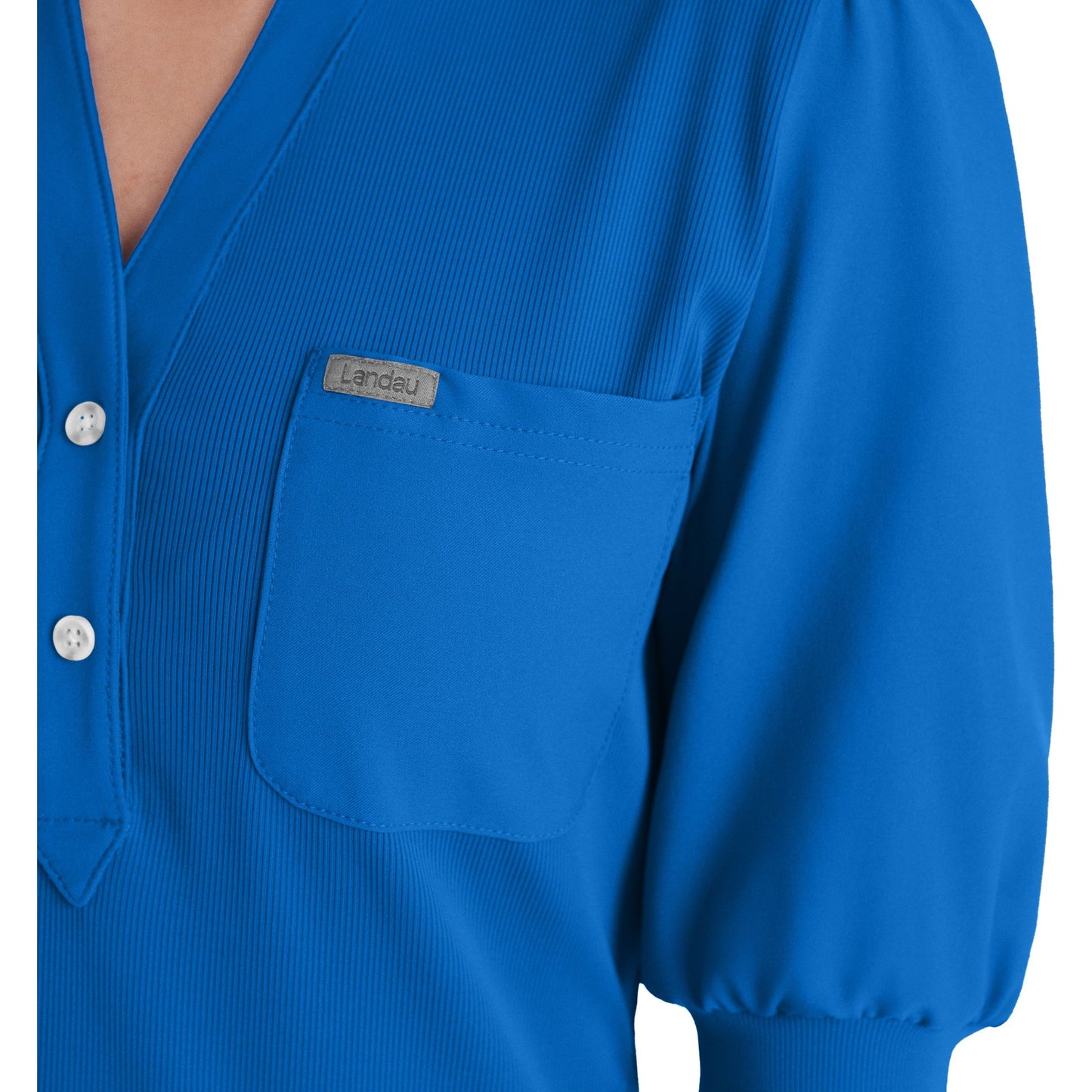 Landau Forward Women's 3-Pocket Y-Neck Scrub Top