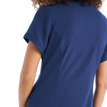 White Cross CRFT Women's 3-Pocket V-Neck Scrub Top