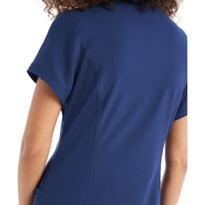 White Cross CRFT Women's 3-Pocket V-Neck Scrub Top