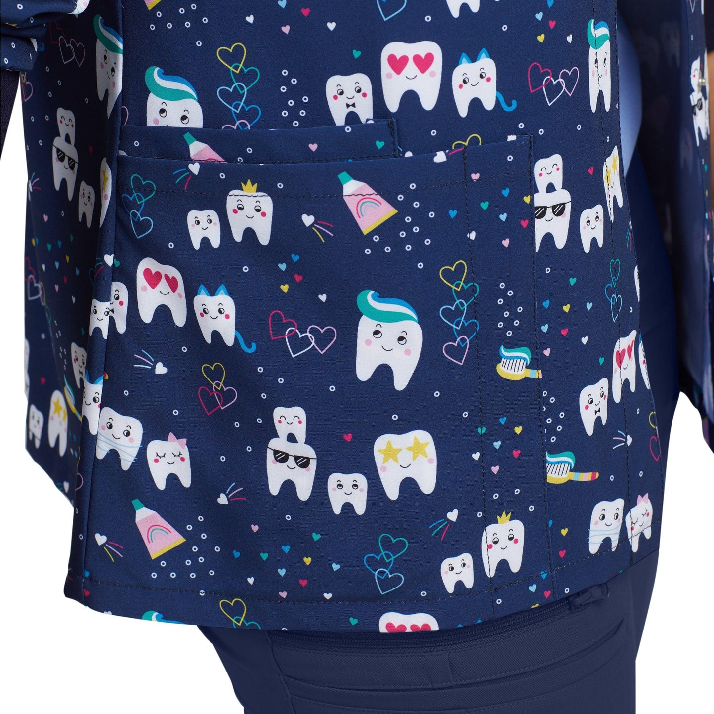 White Cross Women's 3-Pocket Scrub Jacket