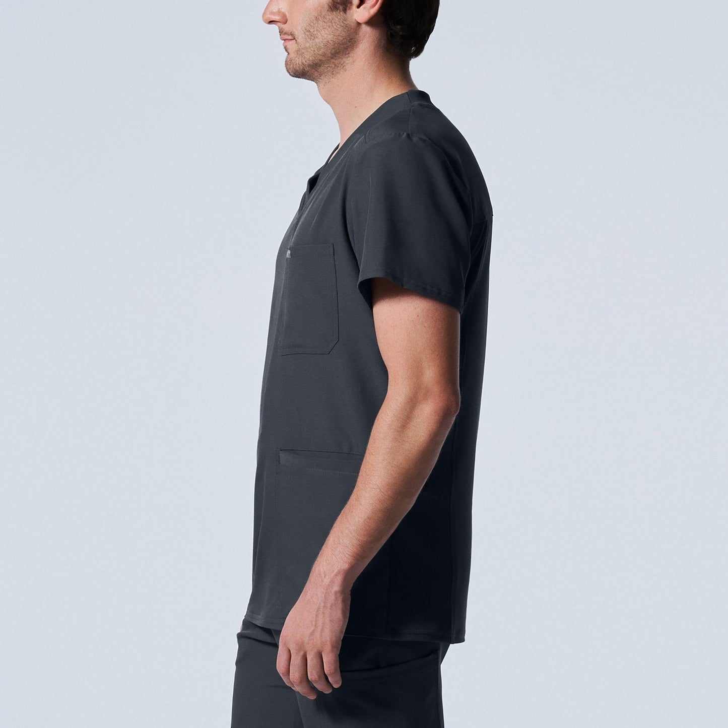 Landau Forward Men's 4-Pocket V-Neck Scrub Top