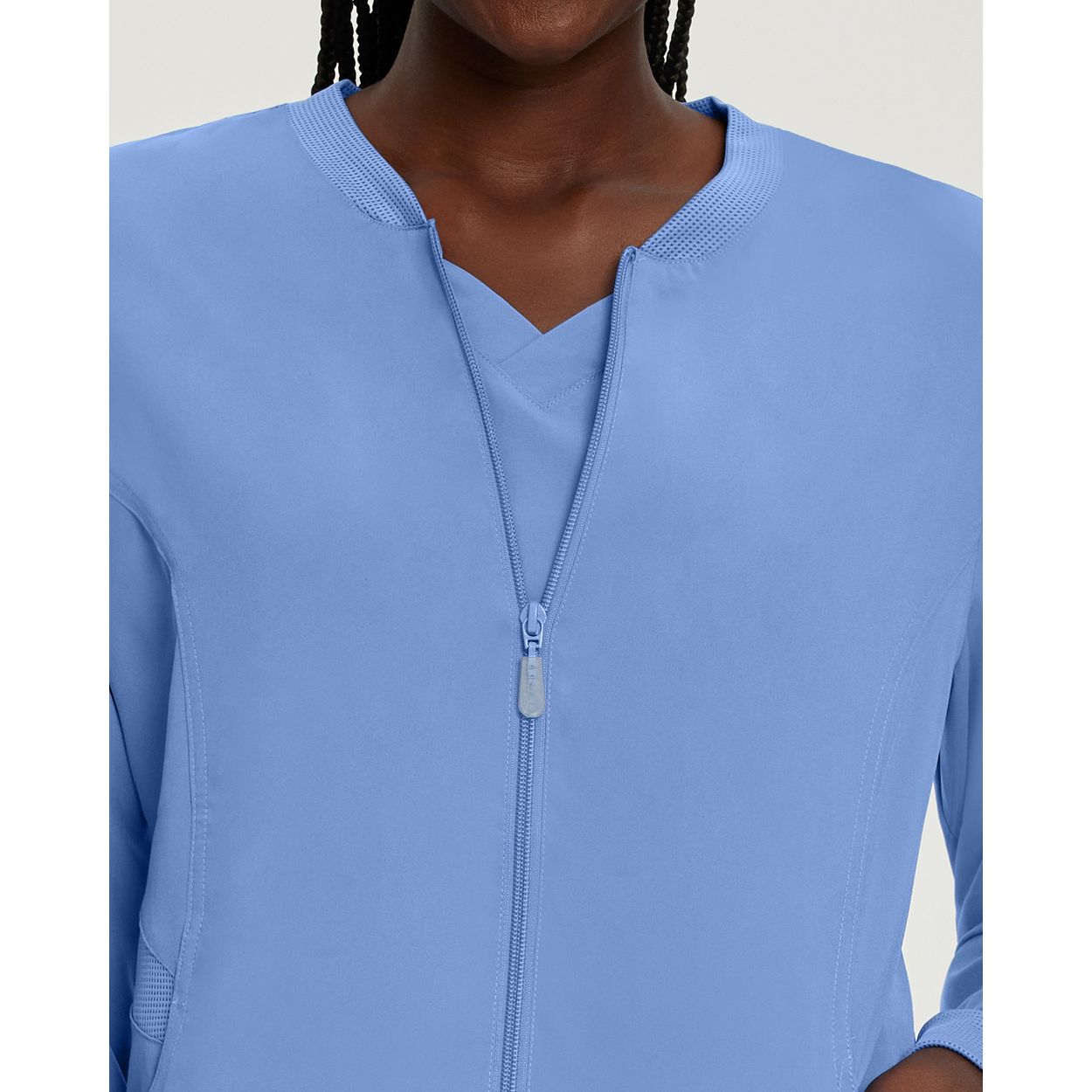 White Cross FIT Women's 2-Pocket Warm-Up Scrub Jacket - SALE