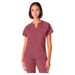 White Cross V-Tess Women's 1-Pocket V-Neck Scrub Top