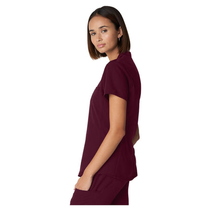 White Cross V-Tess Women's 2-Pocket V-Neck Scrub Top