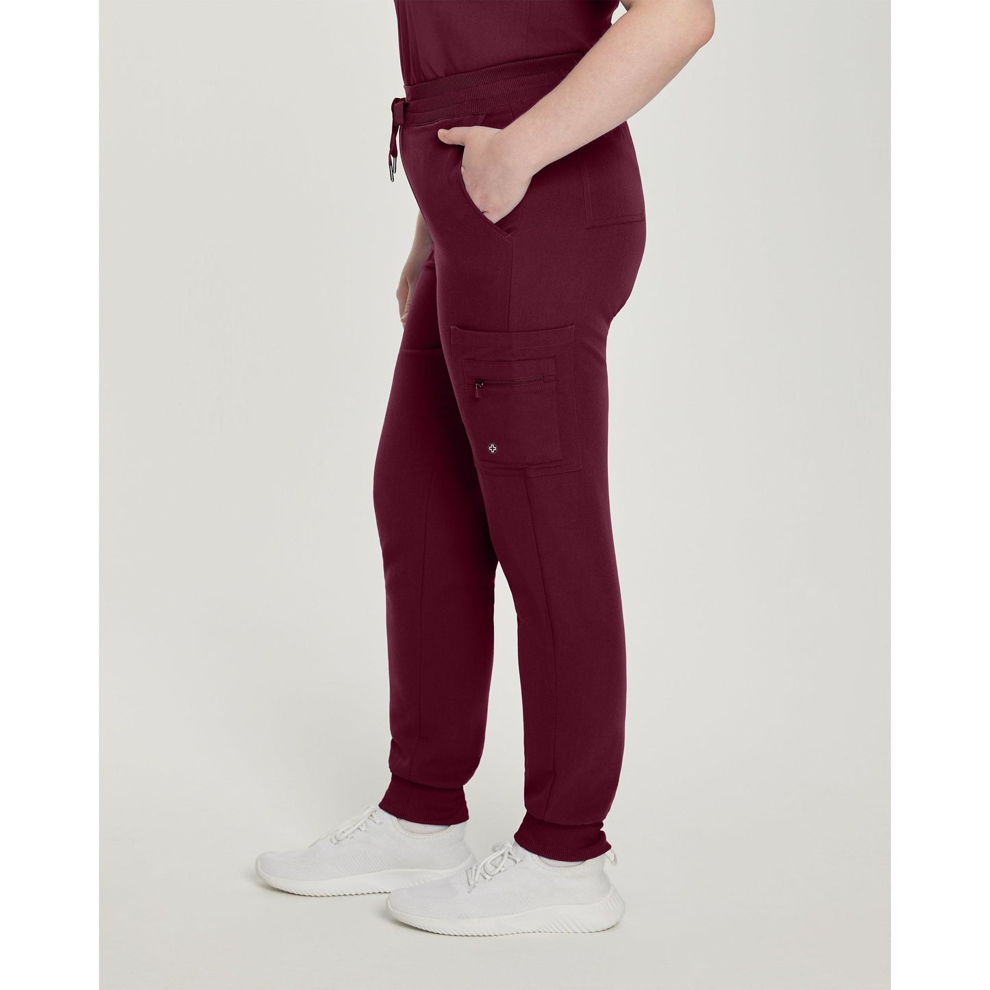 White Cross V-Tess Women's Jogger Scrub Pants - SALE