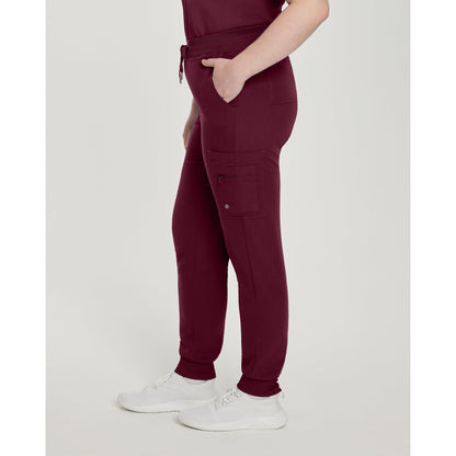 White Cross V-Tess Women's Jogger Scrub Pants - SALE