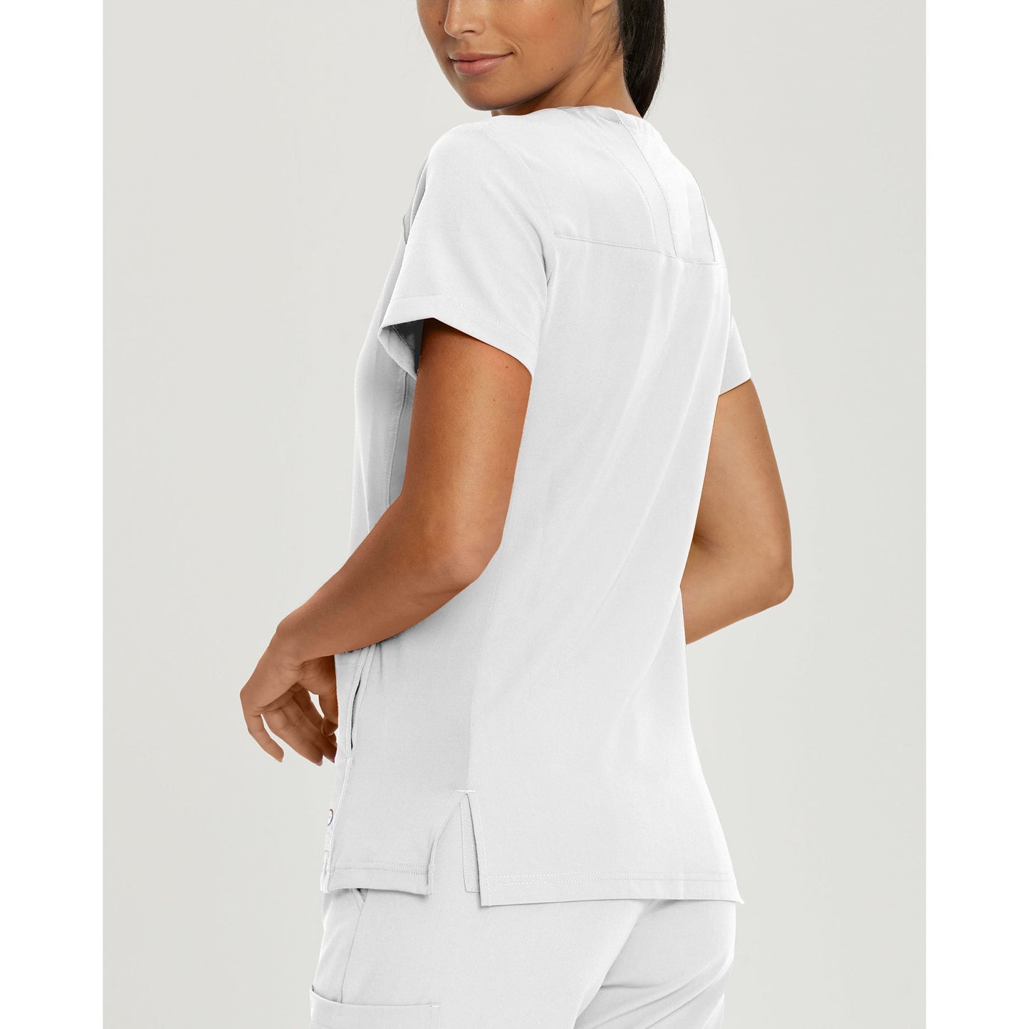 White Cross V-Tess Women's 4-Pocket V-Neck Scrub Top SALE*