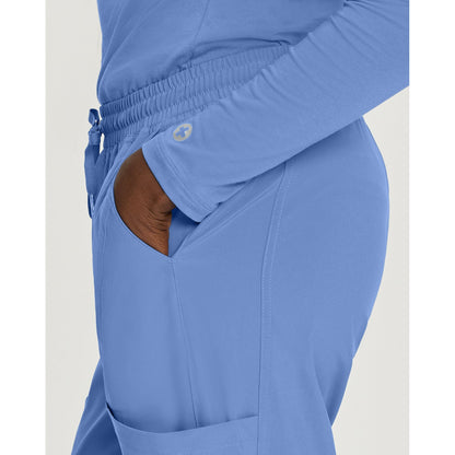 Elastic Waist Jogger Scrub Pants