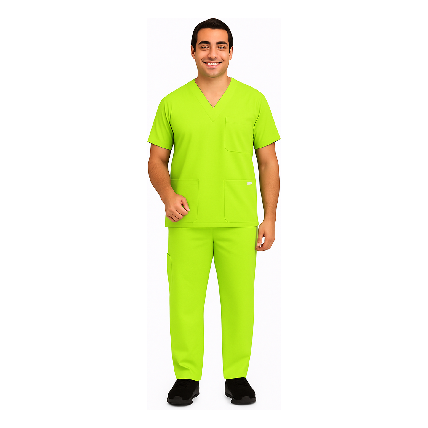 MOBB Unisex 8 Pocket Drawstring/Elastic Scrub Set