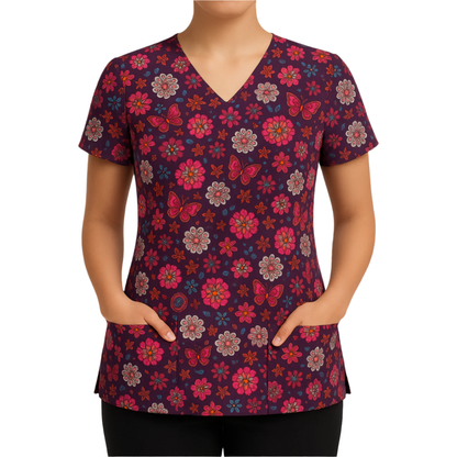 Women's WhiteCross Printed Top SALE