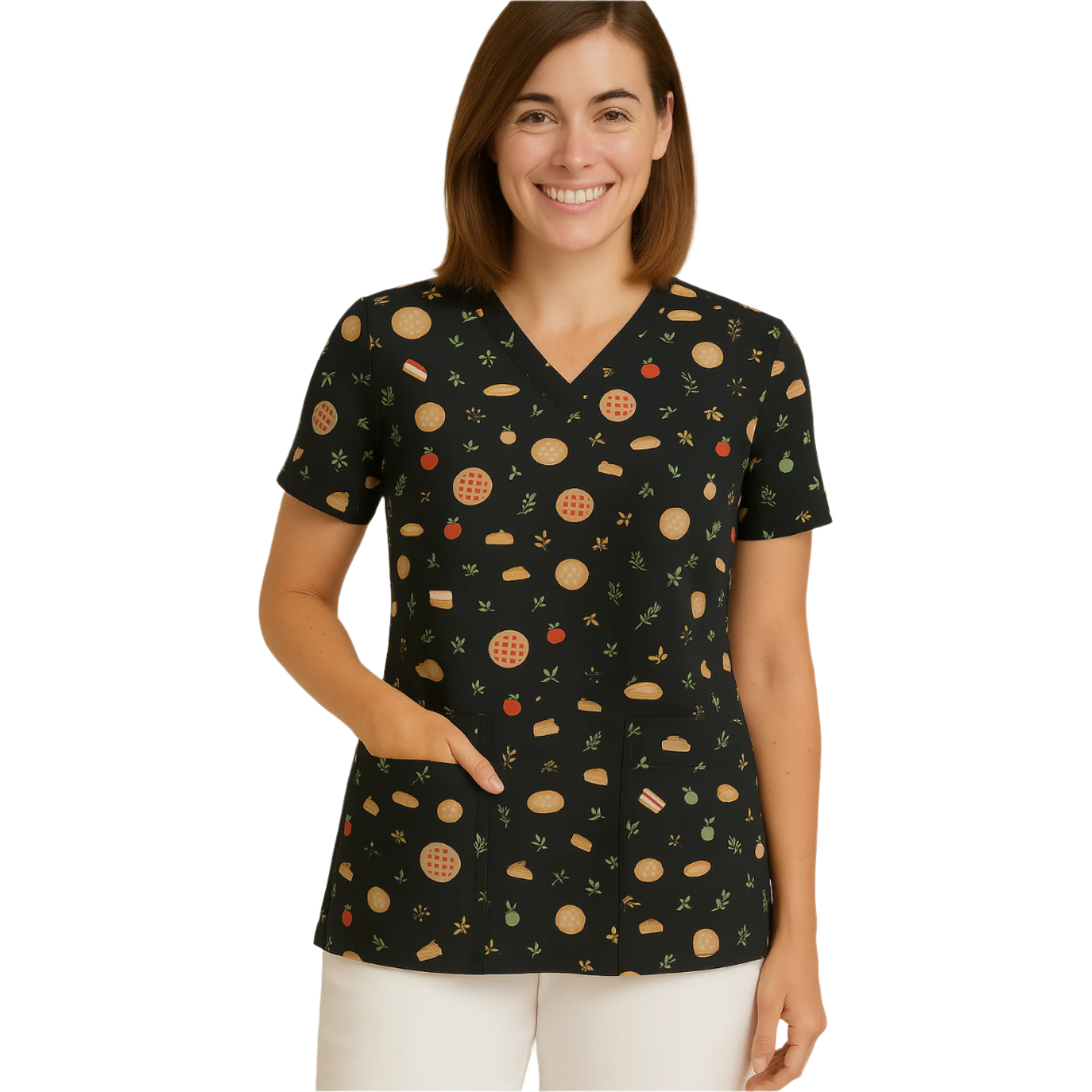 Women's WhiteCross Printed Top  SALE