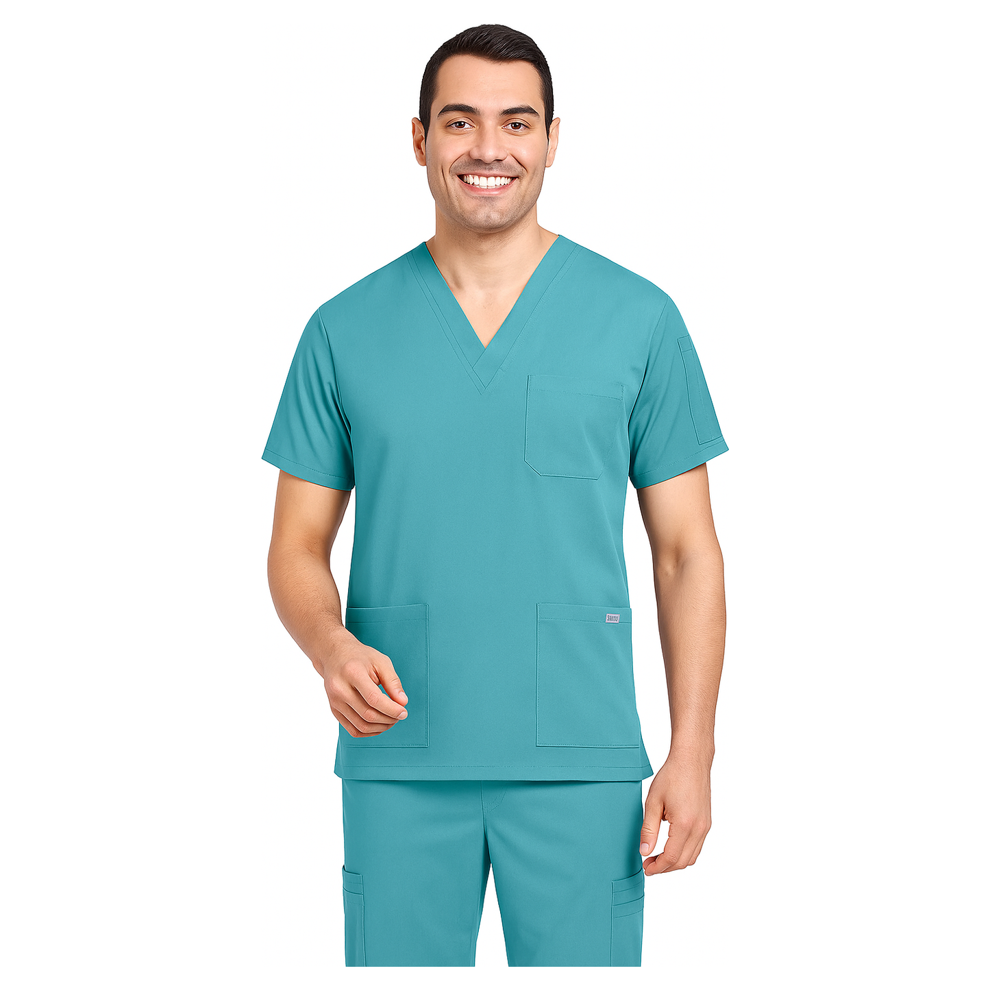 MOBB Unisex V-Neck Scrub Top