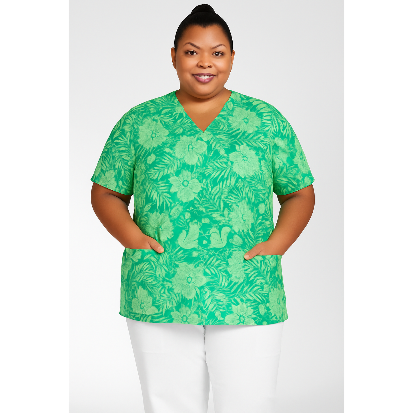 Women's WhiteCross Printed Top SALE