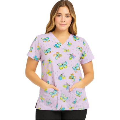 Women's WhiteCross Printed Top SALE