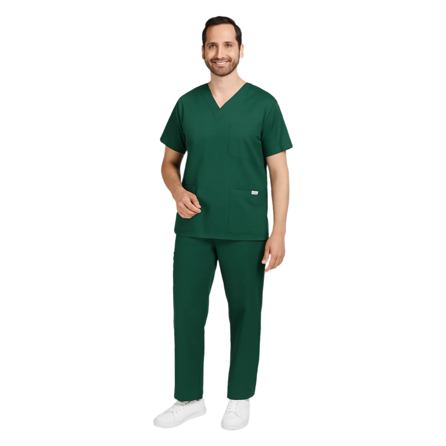 MOBB Unisex 8 Pocket Drawstring/Elastic Scrub Set