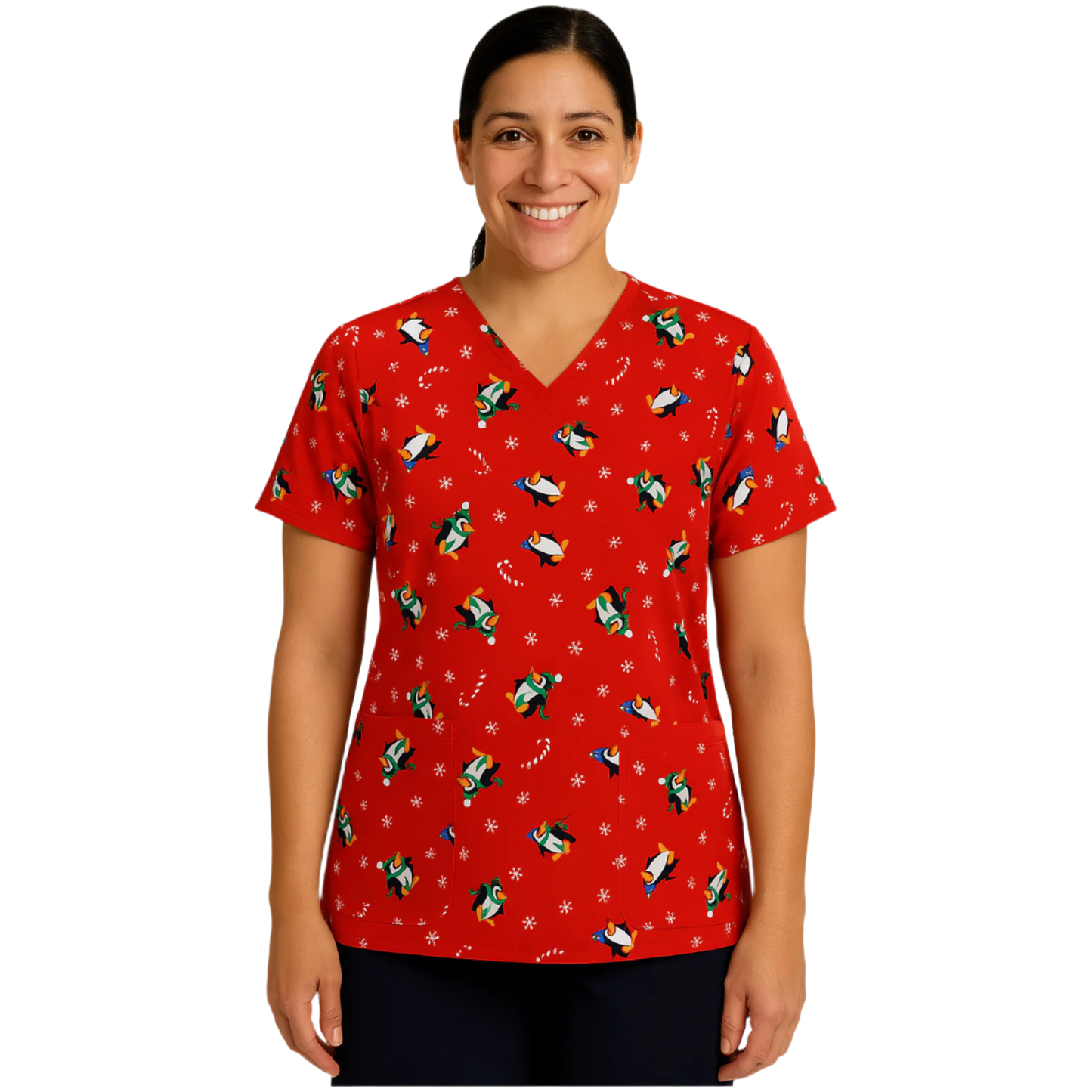 Women's WhiteCross Printed Top  SALE