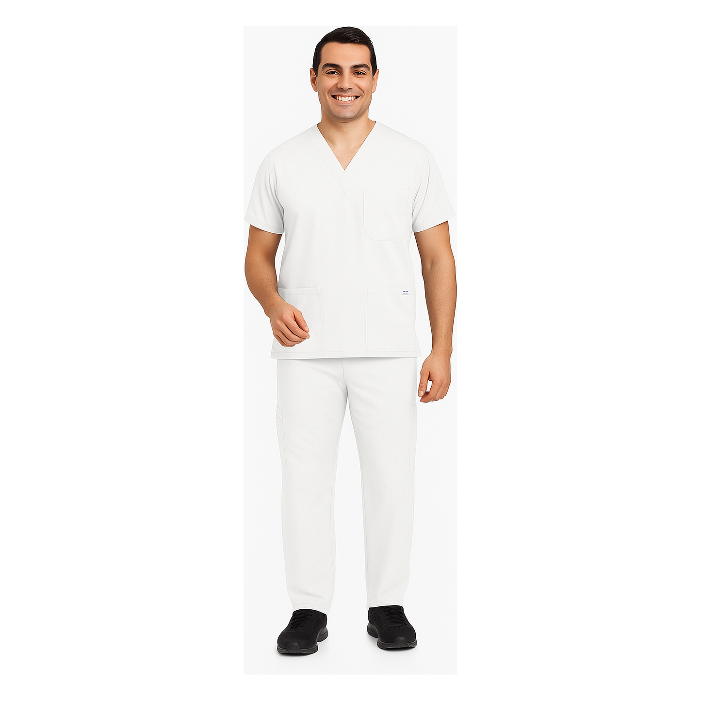 MOBB Unisex 8 Pocket Drawstring/Elastic Scrub Set