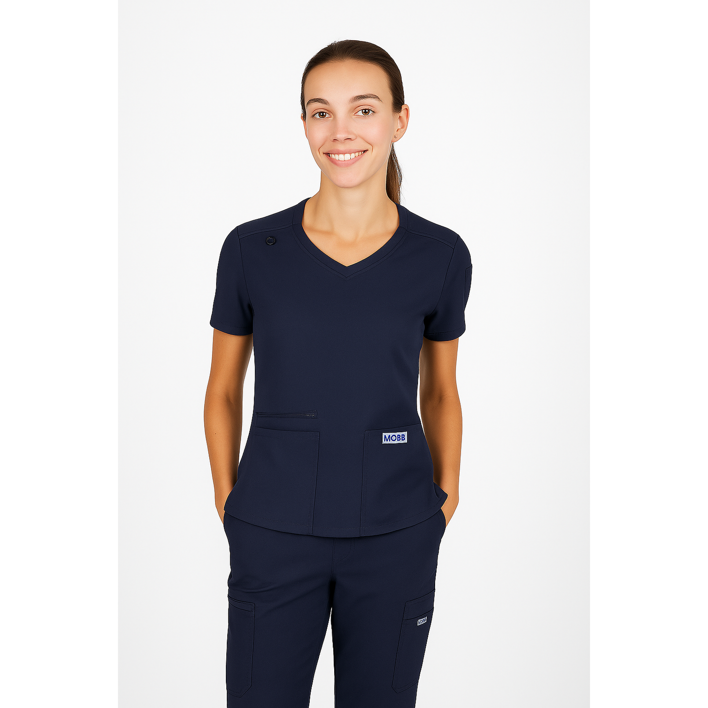 MOBB The Angela Scrub Top