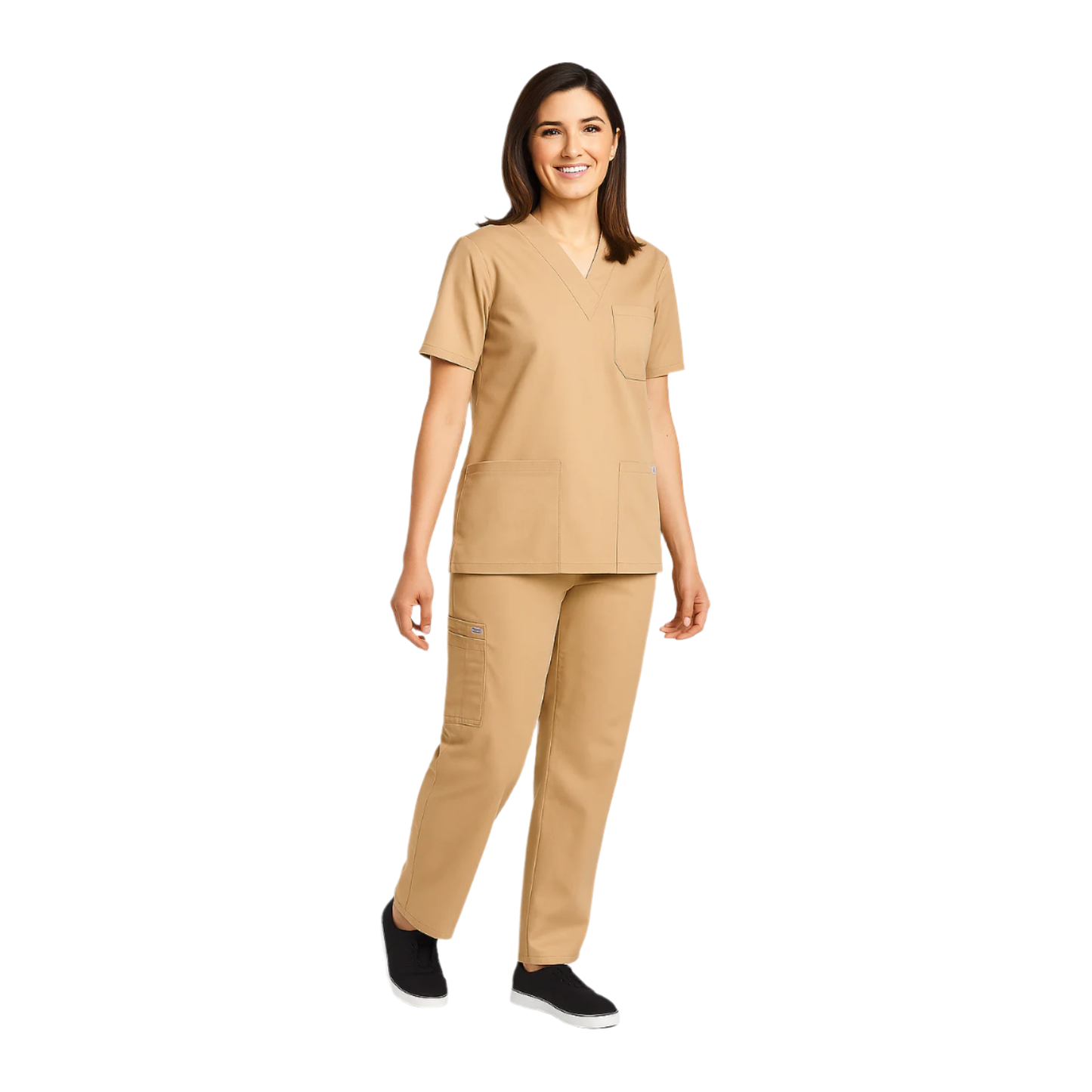 MOBB Unisex 8 Pocket Drawstring/Elastic Scrub Set