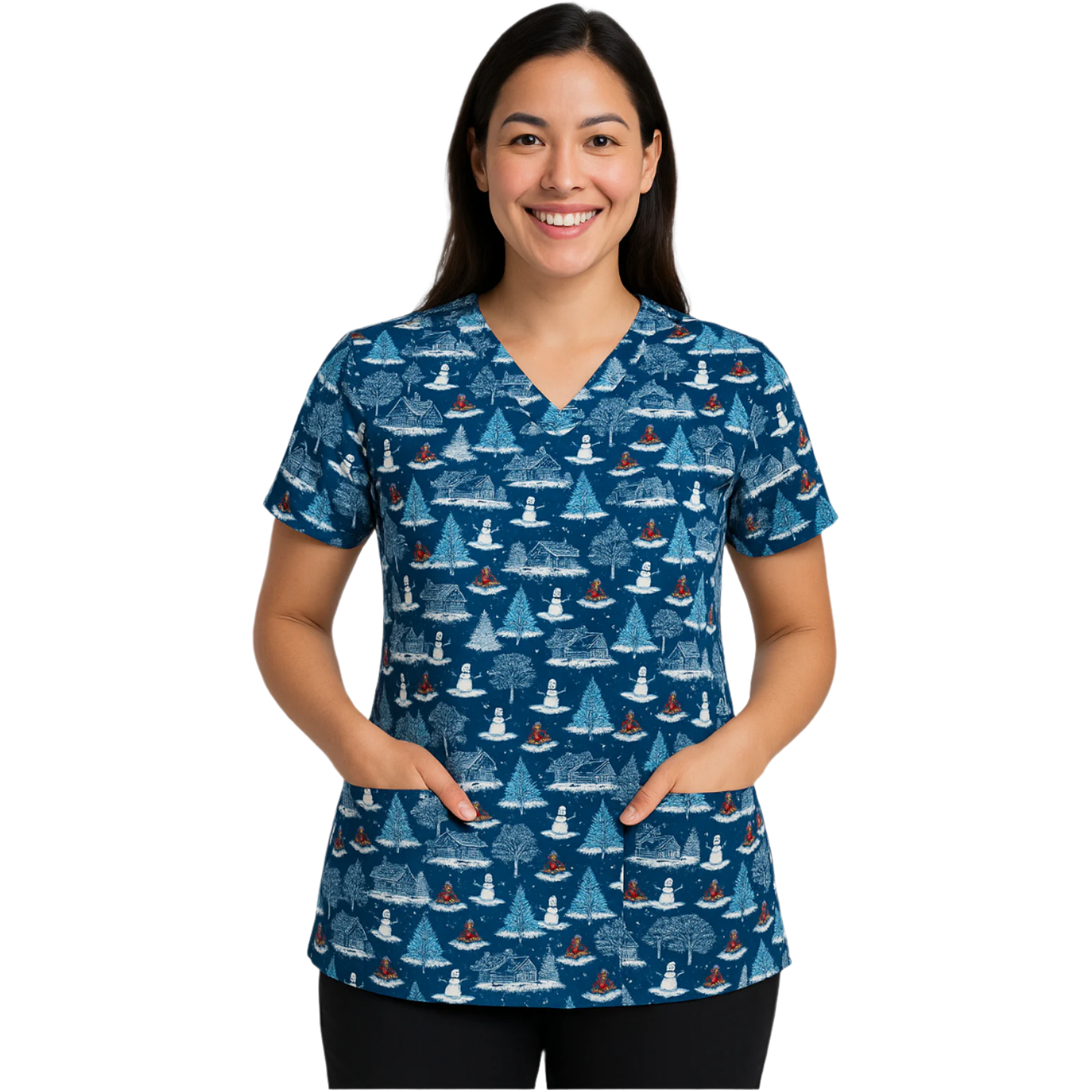 Women's WhiteCross Printed Top SALE