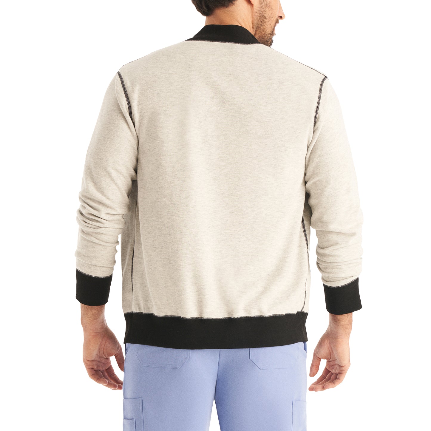 White Cross CRFT All Gender Reversible 5-Pocket Scrub Jacket SALE