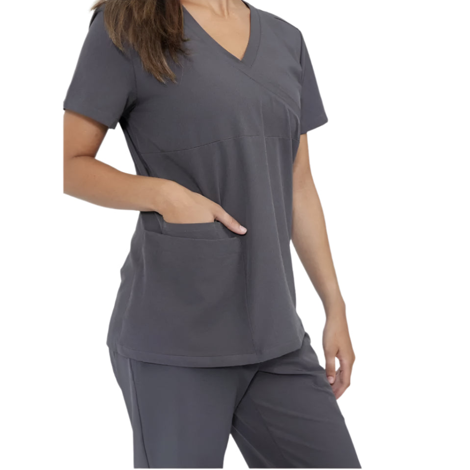 KALEA Scrub Top Women's Water Resistant & Four Way Stretch Reverie