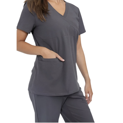 KALEA Scrub Top Women's Water Resistant & Four Way Stretch Reverie