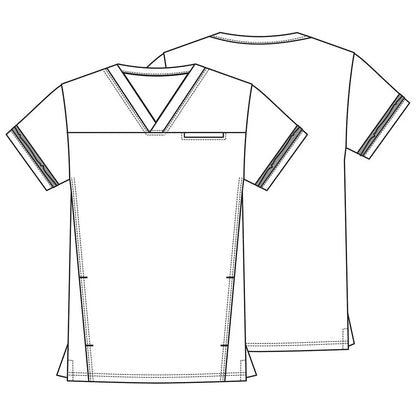 Cherokee Licensed Men's V-Neck Top TF702 SALE