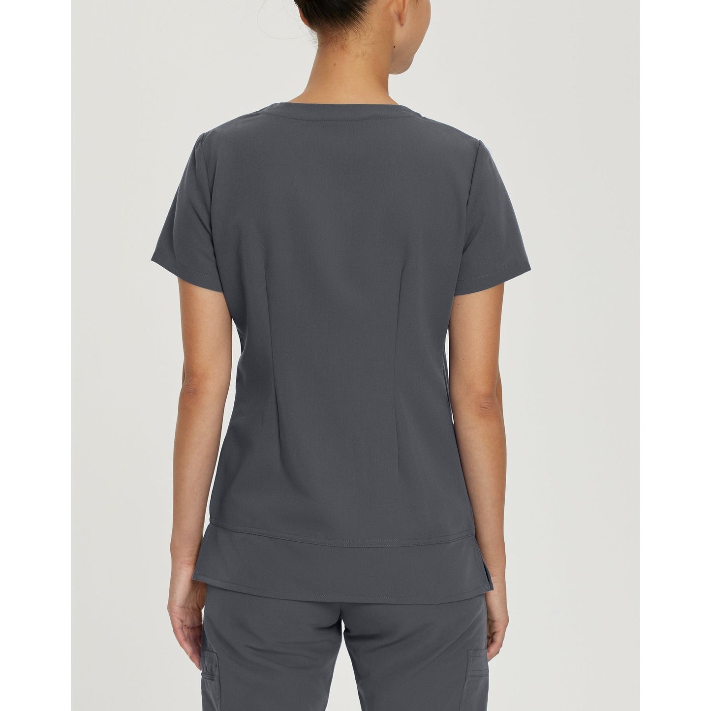 White Cross V-Tess Women's 3-Pocket V-Neck Scrub Top