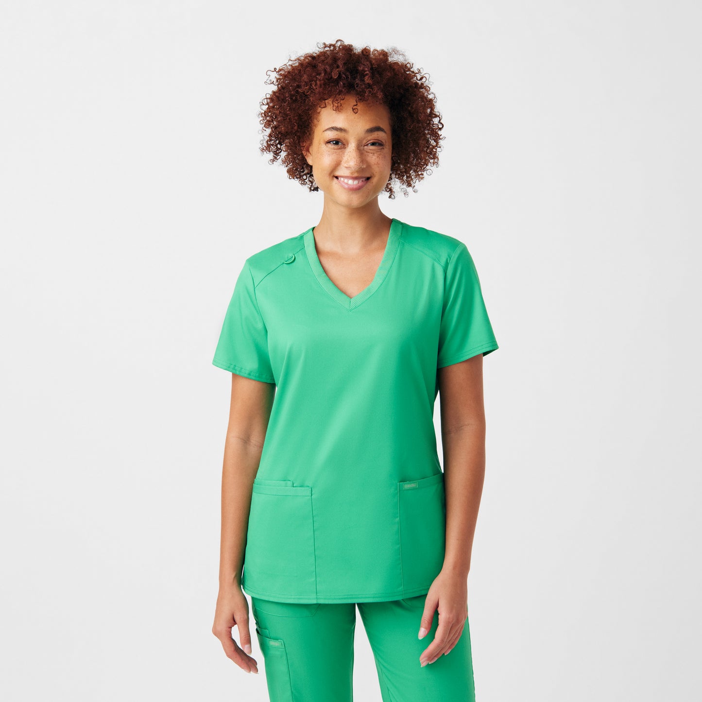 Landau ProFlex Women's 3-Pocket V-Neck Scrub Top