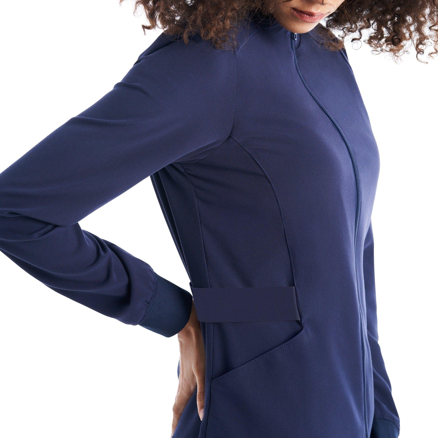 White Cross CRFT Women's 2-Pocket Scrub Jacket