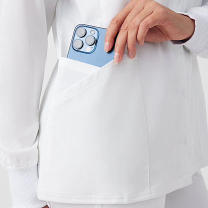 Landau ProFlex Women's 3-Pocket Scrub Jacket