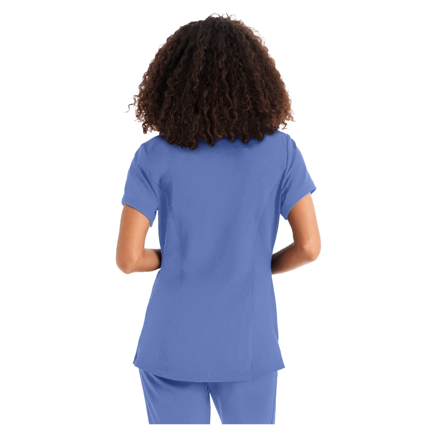 White Cross CRFT Women's 3-Pocket V-Neck Scrub Top