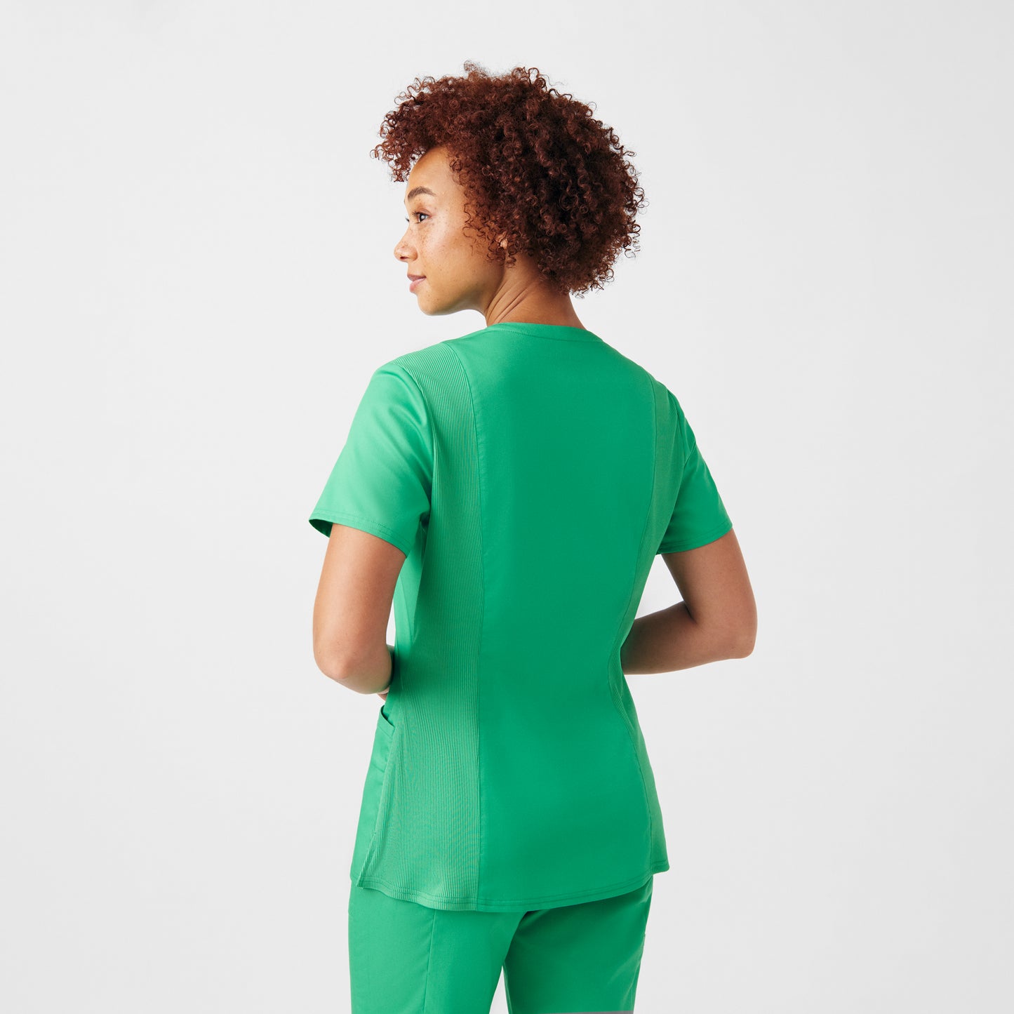 Landau ProFlex Women's 3-Pocket V-Neck Scrub Top