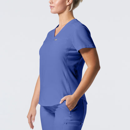 Landau Forward Women's 2-Pocket V-Neck Scrub Top