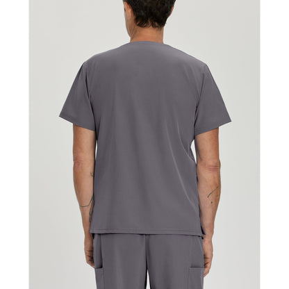 White Cross FIT Men's 3-Pocket V-Neck Scrub Top