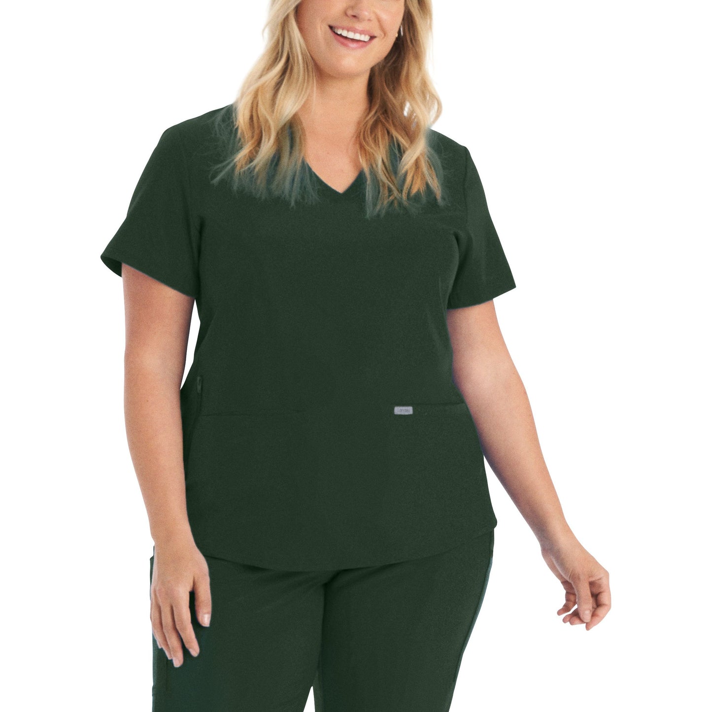 Landau Forward Women's 3-Pocket V-Neck Scrub Top