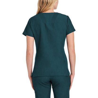 White Cross V-Tess Women's 4-Pocket V-Neck Scrub Top SALE*