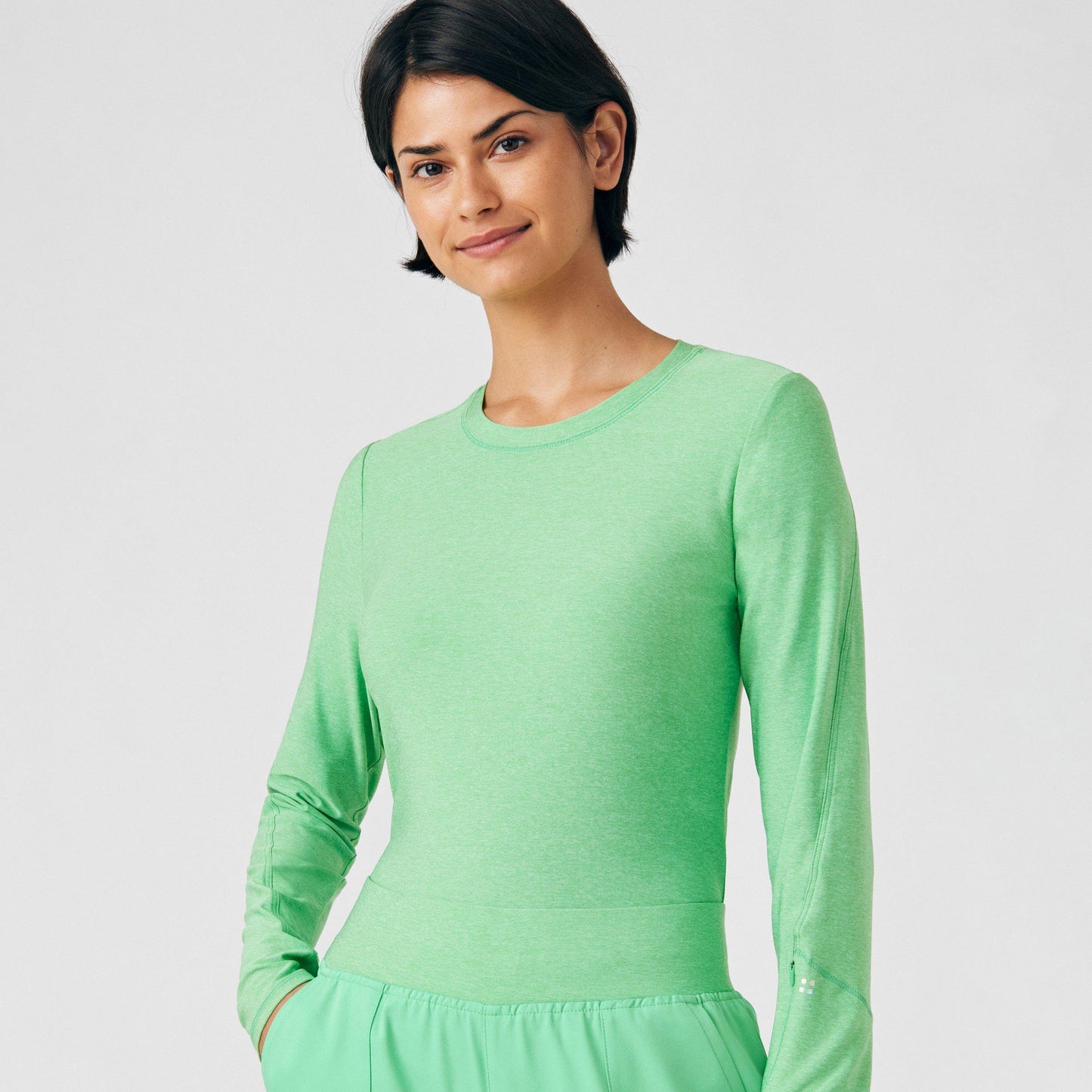 White Cross VIBE Women's 1-Pocket Long-Sleeve Tee