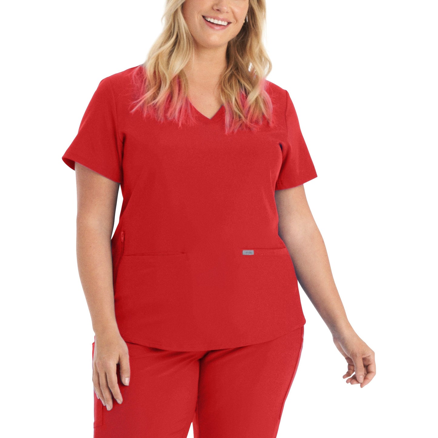Landau Forward Women's 3-Pocket V-Neck Scrub Top