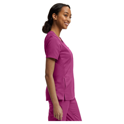 White Cross VIBE Women's 2-Pocket V-Neck Scrub Top