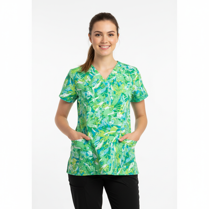 Women's WhiteCross Printed Top G617ETD SALE