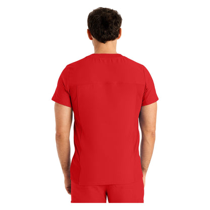 Landau Forward Men's 4-Pocket V-Neck Scrub Top